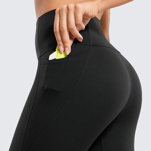 Wholesale Multi-Sport Breathable Yoga <b>Leggings</b> Four-Way Stretch Tummy Control Gym Workout Pants for Women - Product Image 3