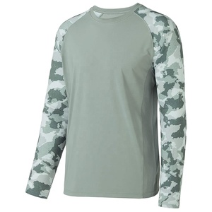 <b>Men's</b> Long Sleeve Camouflage Hunting <b>Shirt</b> Moisture-Wicking Polyester Summer Outdoor Wear - Product Image 2