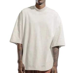 Camiseta de Hombre 100% Algodón, 240 g/m², Calidad de Lujo, Corte Holgado, Hombros Caídos, Diseño Personalizado, Cuello Redondo, Calidad Premium - Product Image 5