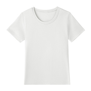 T-shirt en modal personnalisé OEM pour homme, coupe ample à col rond avec logo imprimable, vêtement de travail, tenue de campagne électorale, t-shirt pour homme - Product Image 1