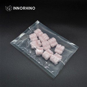 Innorhino ถุง Mylar สุญญากาศเปิดด้านบนใสถุงพลาสติกถุงโลโก้ที่กำหนดเองกันน้ำอาหารหน้าจอการพิมพ์เค้กพิมพ์ ASTM - Product Image 5