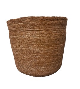 Eco-Friendly <b>Seagrass</b> Woven Round Floor Storage <b>Basket</b> with Modern Design for Living Room - Product Image 2