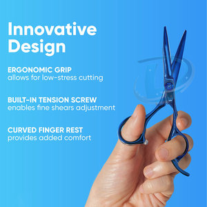 Solid Color Custom Logo <b>Hair</b> <b>Cutting</b> <b>Scissors</b> High Performance New Style <b>Hair</b> <b>Cutting</b> <b>Scissors</b> - Product Image 6