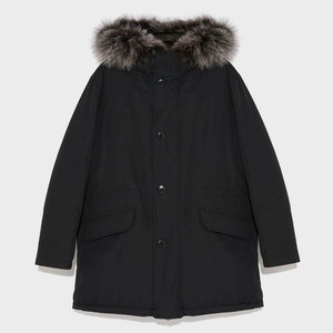 เสื้อพาร์กาผู้ชายคุณภาพสูง ขายส่ง ผ้าและขนาดปรับแต่งได้ เสื้อพาร์กาแบบมีฮู้ด สวมใส่สบาย ทนทาน อุ่นสบาย มีสไตล์ เหมาะสำหรับฤดูหนาว - Product Image 1