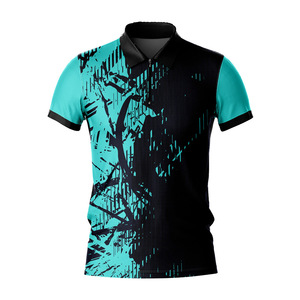 Approvisionnement direct d'usine, polos pour hommes confortables 100% coton, nouvelle arrivée, motif uni, prix bas - Product Image 5