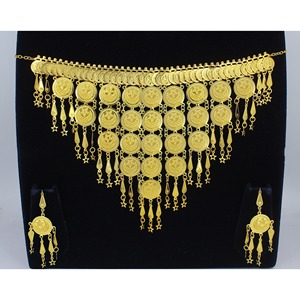 Suministros de joyería, joyería India para mujer, chapado en rodio, conjunto de joyería nupcial de Dubái para boda, venta al por mayor, pendientes de cobre de Dubái - Product Image 6