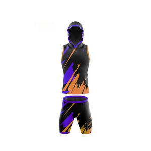 Uniformes de basket-ball personnalisés 7v7 pour adultes, nouveau design réversible, imprimé, respirant, vêtements de sport personnalisables à prix avantageux - Product Image 2