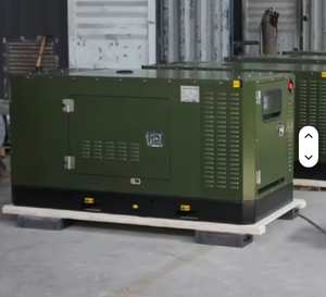 Groupe électrogène diesel super silencieux de type remorque portable, refroidi par eau, 50Hz 60Hz 30Kva 40Kva 50Kva, avec roues - Product Image 4