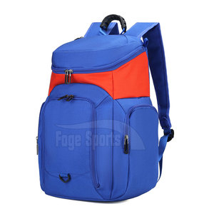 Sac à dos de sport robuste pour le basketball avec support dorsal respirant et bretelles réglables pour l'entraînement quotidien - Product Image 3