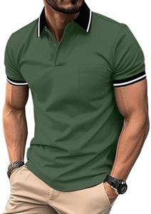 Men's Teal Short Sleeve Cotton Jersey for Shirt Casual Solid Color Breathable Knitted Regular Fit MOMENTUM <b>ATHLETICS</b> WEAR Front - Product Image 2