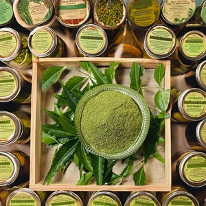 ผงใบสะเดาเกรดอาหาร 99% อบแห้งด้วยลมร้อน คุณภาพพรีเมียม สมุนไพรธรรมชาติ บรรจุภัณฑ์สุญญากาศแบบขายส่ง จากอินเดีย ฮีร์โบจิต - Product Image 2