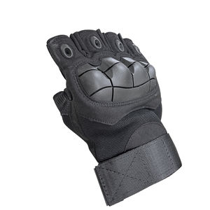 VENTE FLASH Gants en cuir pour activités de plein air Utilisation quatre saisons Vert Confortables Demi-doigts Compatibles avec les écrans tactiles - Product Image 2