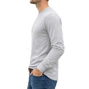 Camiseta Térmica de Invierno 100% Algodón, Forro Polar Suave, Tejido Transpirable y Ecológico, Ajuste Cómodo para Uso Diario al Aire Libre en Clima Frío - Product Image 3