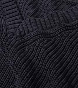 Textured <b>Women's</b> Knit Sweater - Patterned <b>Warm</b> Winter Pullover - High Quality Soft Female Solid Color <b>Jumper</b> Top Breathable - Product Image 6