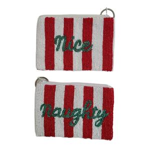 Latest Handmade Embroidery Women's Joan Beaded Half Moon Coin <b>Pouch</b> Featuring Cute Fashionable Look And <b>Work</b> By Hiba Enterprises - Product Image 5