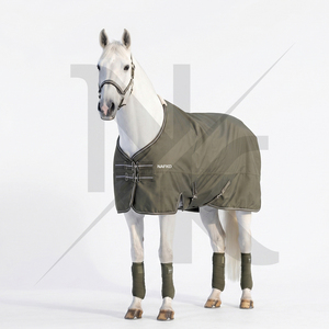 Manta Ligera para Caballos, Impermeable y Transpirable, para Exteriores, para Establos, para Lluvia, de Poliéster, para Equitación - Product Image 2