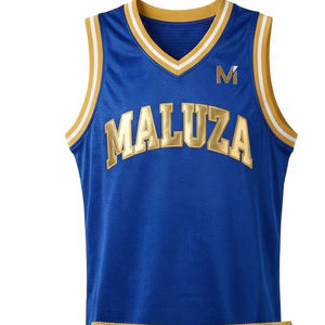 Ensemble de sport respirant pour équipe de basketball, short et maillot de qualité supérieure, vêtements de sport pour terrain de rue, MALUZA INDUSTRIES - Product Image 1