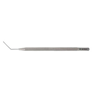 Punta de Espátula de 0.5mm, Longitud Total 12.5cm, Lente Jaffe de Acero Inoxidable Quirúrgico Oftálmico Manual de Alta Calidad con Certificación CE - Product Image 2