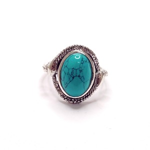 <b>Turquoise</b> Fashion <b>Ring</b> 5.5 Grams Weight - Product Image 1