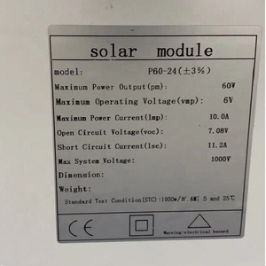 ไฟถนน LED พลังงานแสงอาทิตย์กำลังสูง100วัตต์, ใช้งานได้12ชั่วโมง IP65ดีไซน์ตัวถังแบบแยกส่วนสำหรับสวนถนนสูง5เมตร - Product Image 2