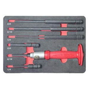 7pcs/set Industrial <b>DIY</b> Hex Shank Interchangeable Pin Punch OEM ODM - Product Image 1