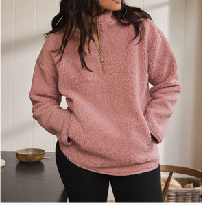 เสื้อฮู้ดดี้พิมพ์ลายโลโก้แบบกำหนดเอง ไซส์ใหญ่ ผ้าฟลีซ สำหรับผู้หญิง ขายส่ง เสื้อสเวตเชิ้ตคอกลมผ้าฝ้ายสไตล์วินเทจสำหรับผู้หญิง - Product Image 6