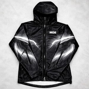 Veste réfléchissante imperméable pour homme, coupe-vent réactif à l'eau, veste thermochromique à changement de couleur, imperméable pour homme - Product Image 2