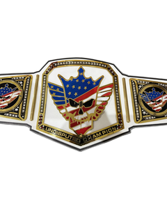 Nouvelle ceinture de championnat de lutte américaine réplique, modèle Nightmare Undisputed, en laiton de 2 mm, taille adulte, objet de collection pour fans de lutte - Product Image 1