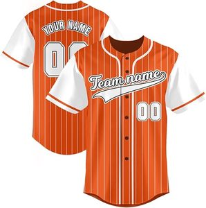 Camisetas de Béisbol Sublimadas para Escuelas y Clubes Deportivos, Camiseta Deportiva Ligera de Secado Rápido para Hombre - Product Image 4