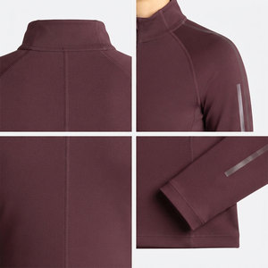 Cozy Girl <b>Aesthetic</b> Base Layer Shirt Breathable Thermal Insulation Weave Polyester Spandex Stretchable Material Horse Riding <b>Top</b> - Product Image 4
