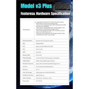 Dispositivo de Streaming Original 100% Legítimo V_see Box V.3 Plus/Max - TV Box con Aplicaciones ETB Gratuitas - Completamente Equipado con Deportes N-F-L - Product Image 1