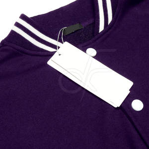 Chaqueta Varsity de Material Premium, Estilo Deportivo Informal, Atuendo Moderno, Ropa Urbana para Uso Diario, Look Elegante - Product Image 5