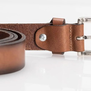 Cinturones de Cuero Genuino Personalizados de Moda con Hebilla de Aleación Casual Profesional para Hombre, Más Vendidos - Product Image 3