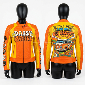 Chaqueta de Cuero Ajustada para Motociclismo, Ropa Aerodinámica para Motociclistas, Chaqueta Deportiva Ligera para Motociclistas, Ropa Moderna para Motociclistas - Product Image 5