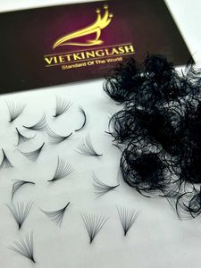 Extensiones de Pestañas Ultra Speed Pro Hechas a Mano de Alta Calidad con Base Puntiaguda, 1000 Fans, Curvatura C CC D DD para Cachemira - Product Image 3