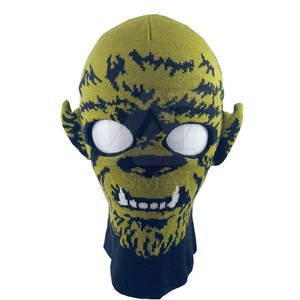 Cagoule unisexe en laine tricotée, masque couvre-visage et cache-cou pour le ski, le snowboard, la moto et les activités de plein air en hiver - Product Image 4