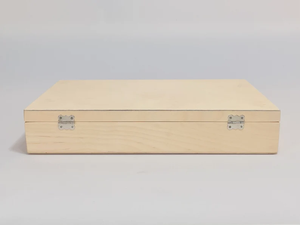 Elegant Handcrafted Folding Rectangle Design High Quality Vietnamese <b>Wooden</b> Storage <b>Box</b> for Jewelry - Product Image 3