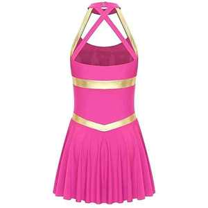 Uniformes de Animadoras Personalizados al por Mayor con Logotipo Personalizado, Tops Cortos y Pantalones Cortos para Niños, en Naranja y Negro - Product Image 3