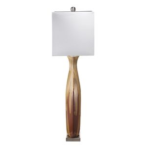 Lampada da Tavolo in Ceramica 16x10.5x36 Pollici - Product Image 4