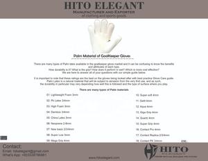 Gants de gardien de but professionnels de qualité supérieure, en latex Damboo, avec dos en caoutchouc injecté et impression d'un logo personnalisé, coupe hybride - Product Image 2