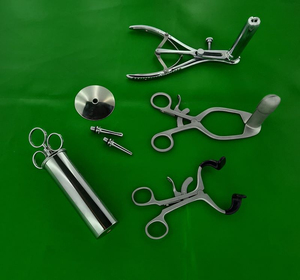 Kit d'instruments de rétraction rectale de qualité clinique, spéculum en acier inoxydable réutilisable, équipement de proctologie - Product Image 2