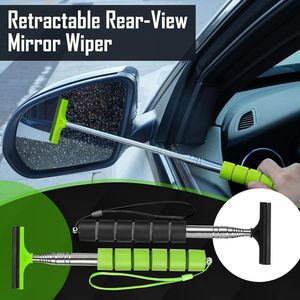 2 Pezzi Tergicristallo Retrattile Universale per Specchietti Auto, Strumento di Pulizia per Specchietti Laterali di Tutti i Veicoli - Product Image 4