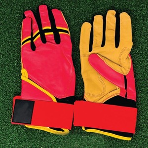 Outdoor Sports Safety <b>Gloves</b> Polyester/Cotton Full Finger Waterproof Pink Yellow Non-Slip Hook Loop Closure Unisex All Seasons - Product Image 1