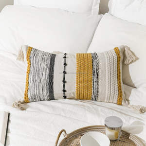 Fundas De Almohada bohemias Cojines lumbares al por mayor indios Cojines de asiento con cremallera DE Proveedor indio - Product Image 3