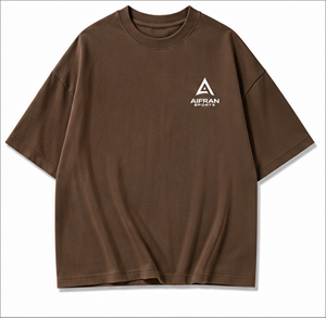 T-shirt noir surdimensionné pour homme, 100% coton, col rond, manches courtes, tricoté, tee-shirt uni, streetwear décontracté, écologique, logo personnalisé - Product Image 3