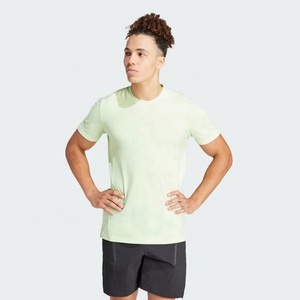 Conjunto de Camiseta y Pantalones Cortos de Algodón para Hombre, Manga Corta, Transpirable, Informal, para Verano, Conjunto de 2 Piezas - Product Image 1