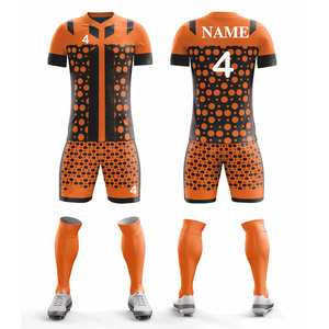 Fabricant de maillots de football américain personnalisés, respirants et anti-transpiration, uniforme d'équipe unisexe pour adultes à manches courtes - Product Image 4