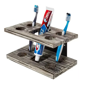 Premium Multi functional Desk Organizer With <b>Toothpaste</b> and Toothbrush <b>Holder</b> Stationary Storage - Product Image 3