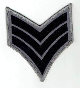 Badges décoratifs chevron de haute qualité pour vestes personnalisées, écussons brodés et garnitures d'insignes, prix abordable, OEM - Product Image 1