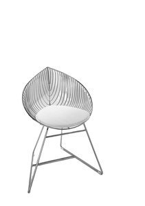 Chaise longue moderne et d'extérieur avec structure métallique et tissage pour jardin de luxe, maison, balcon et hôtels - Product Image 2